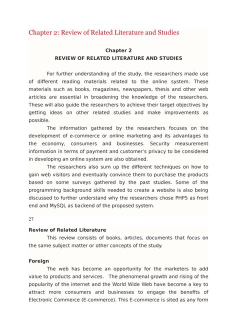 difference  related literature  related studies  review