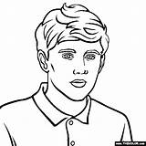 Niall Horan Thecolor sketch template
