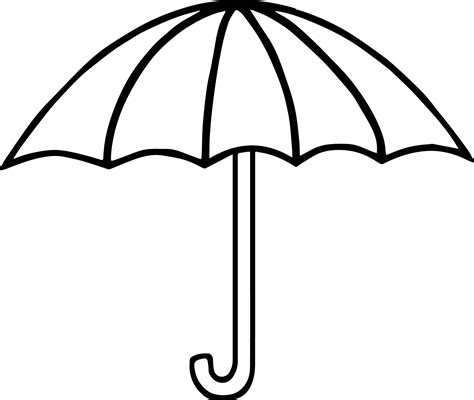 umbrella template printable