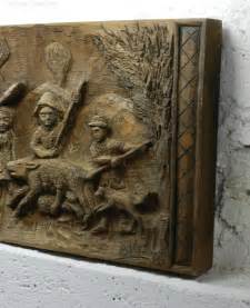 antiques atlas impressive decorative folk art carved wooden panel