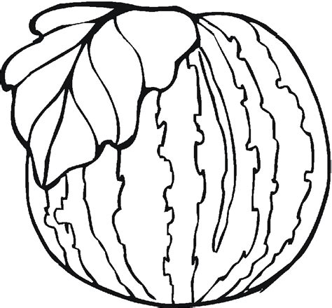 watermelon pictures colouring pages page  coloring home