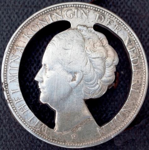 zilveren munten bewerkt tot sieradengebruiksvoorwerpen  catawiki