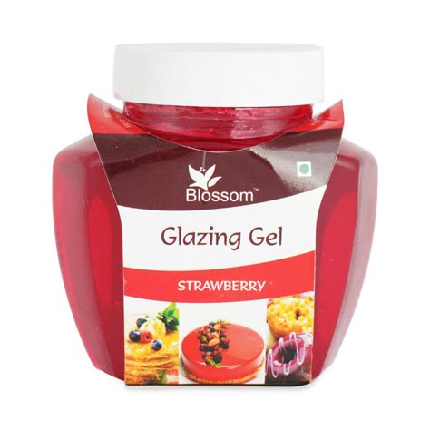 Sweet Blossom Strawberry Glazing Gel For Cake Decoration Packaging