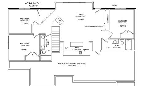 walkout basement house plans