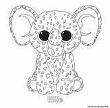 Beanie Ellie Coloring Boo Pages Boos Printable Ty Colorear Print Peluches Para Sheets Only Book Info Color Elephant Owl Dragon sketch template