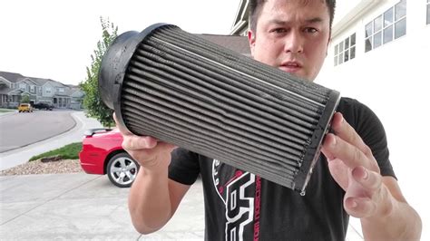 clean  air filter youtube