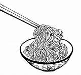 Noodle Noodles sketch template