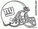 Coloring Pages Football Helmet Giants York Printable College Nfl Seahawks Cowboys Logo Dallas Helmets Odell Drawing Saints Bike Patriots Russell sketch template