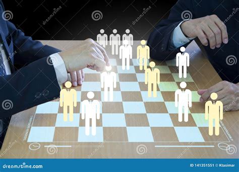 manpower planning   draughtboard royalty  stock photography