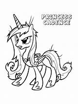 Cadence Pony Cadance sketch template