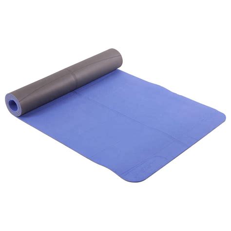 domyos gentle yoga mat mm blue decathlon
