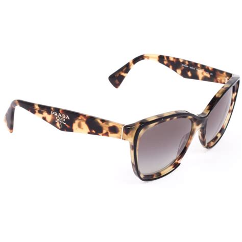 prada tortoise shell square cat eye womens sunglasses prada tlc
