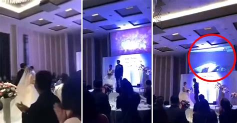 Groom Plays Cheating Wife S Sex Tape To Wedding Guests In