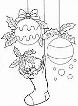 Coloring Puppy Pages Christmas Printable Print Stocking Size sketch template