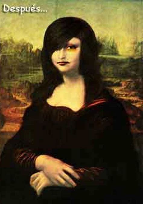 Emo Lisa Mona Lisa Pinterest Emo