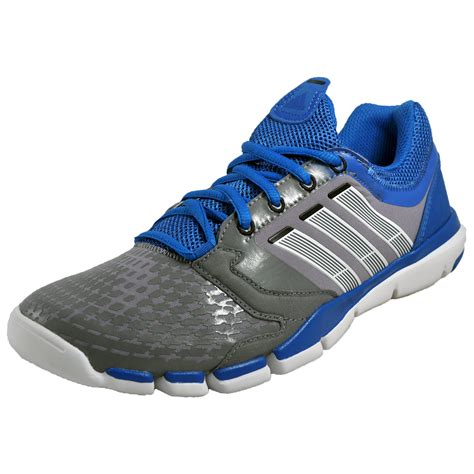 adidas adipure trainer  mens running shoes fitness gym trainers grey ebay