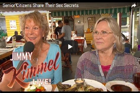 jimmy kimmel senior citizen sex secrets