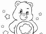Coloring Bears Grumpy sketch template