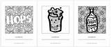 Enlarged Drinking Beer Valuable Coloring Plr sketch template