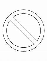 Blanc Symbole Aucun Interdiction Conception Signe Isolement Parking Blanks Patternuniverse sketch template