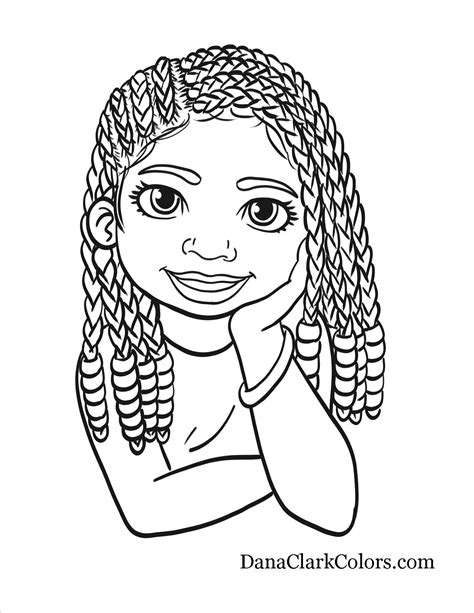 black kids coloring page africanamericancoloringpage learn