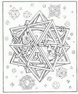 Escher Psychedelic Trippy Coloring4free Coloriage Adults Mandala Imprimer Haus Apea Howtocrafts sketch template