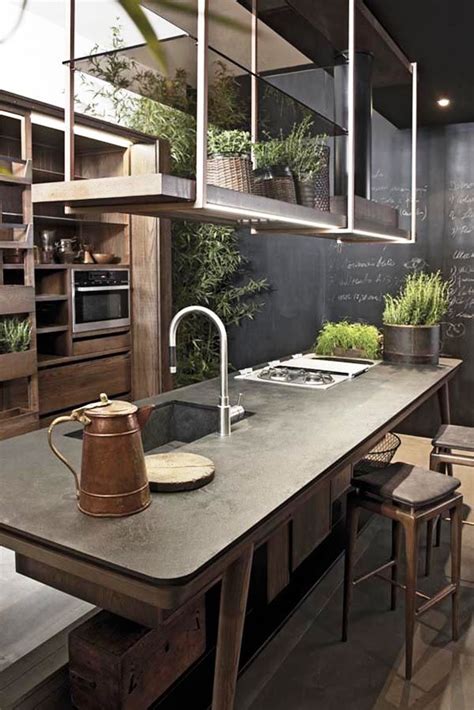 inspirational industrial kitchen design  ideas instaloverz
