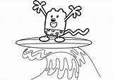 Wow Coloring Pages Wubbzy Printable Center Getcolorings Krafty Kidz Unique Popular Books Color sketch template