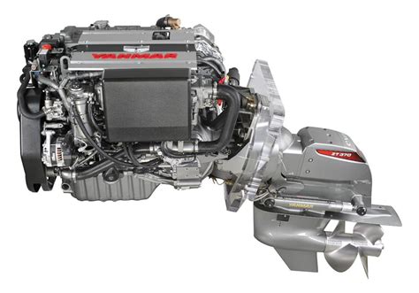 yanmar launches lv sterndrive models  complete mid range series  common rail diesel engines