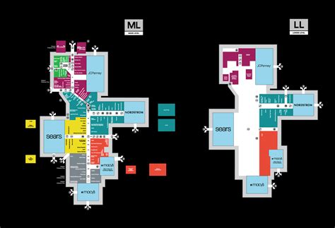 mall map  northshore mall  simon mall peabody ma