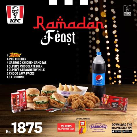 kfc ramadan deal 2023 for iftar latest jazz cash offers prices