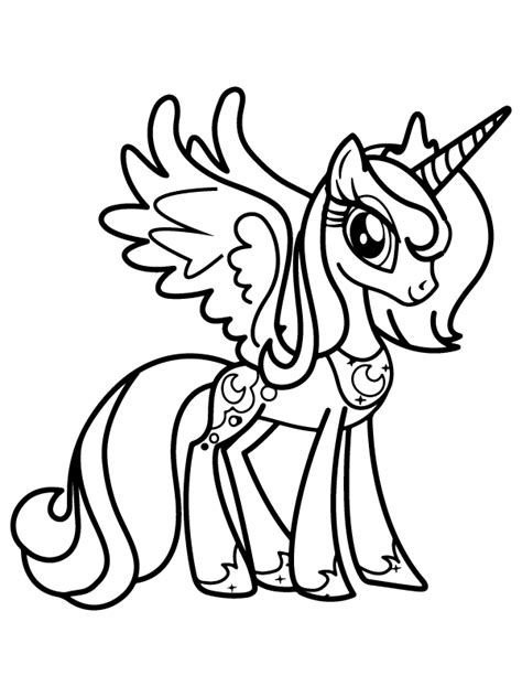 alicorn coloring pages  printable coloring pages  kids