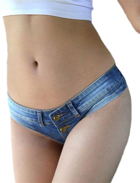 naliha womens thong jean shorts  waist pants short jeans denim mini hot shorts amazonca