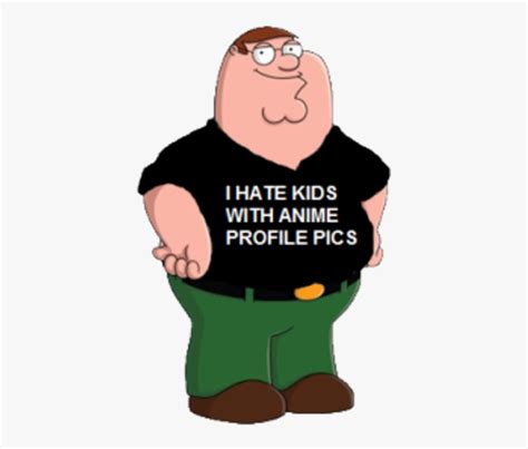 hate kids  anime profile pics peter griffin lois anime peter
