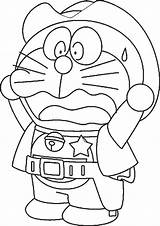 Doraemon Touchfive sketch template