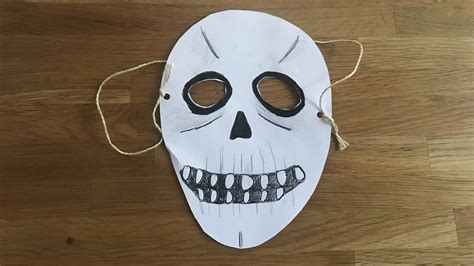 halloween maske selber machen  anleitungen zur gruselmaske buntede