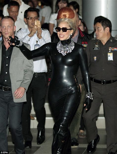 Lady Gaga Keeps Her Cool In Bangkok Despite Wearing A