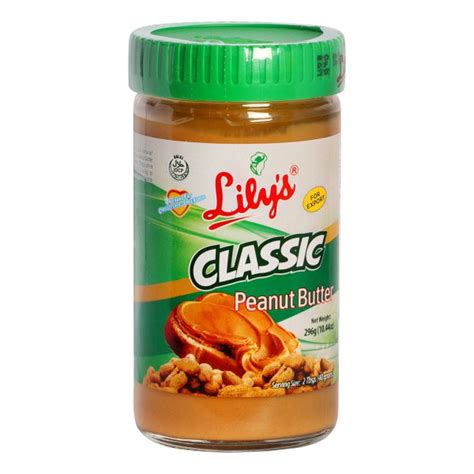 lily s classic peanut butter 296g