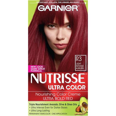 Garnier Nutrisse Ultra Color Nourishing Hair Color Creme R3 Light