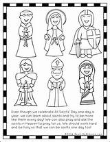 Saints Catholic Printables Sunday School Coloring Kids Packet Worksheet Crafts Lessons Printable Children Easy Pages Activities Saint Sheets Real Reallifeathome sketch template