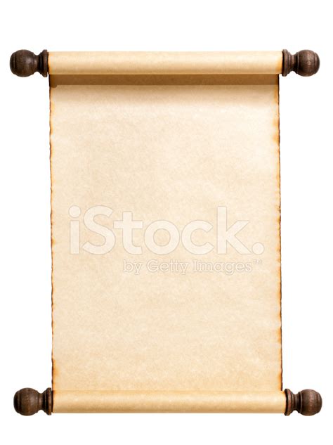 blank scroll isolated  white stock photo royalty  freeimages