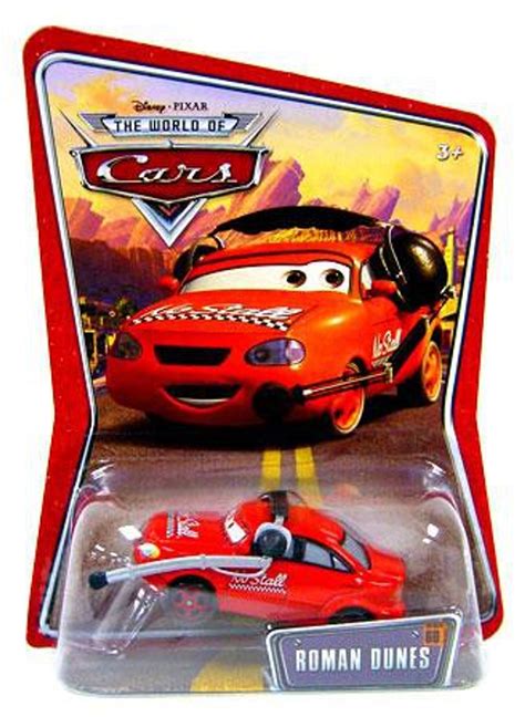 disney pixar cars  world  cars series  roman dunes  diecast car mattel toys toywiz
