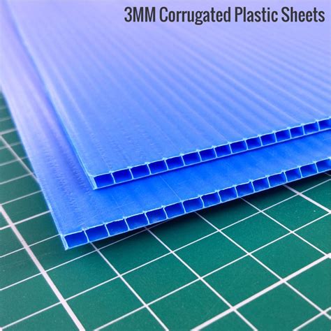 mm corrugated plastic sheets vortex rc