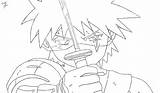 Kakashi Sharingan Sasuke Heir sketch template