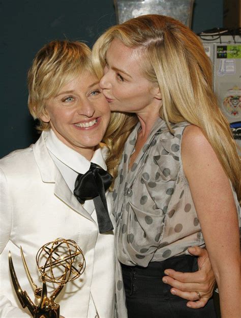 celebrity couple ellen degeneres and portia de rossi ellen degeneres