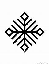 Snowflake Coloring Silhouette Variant Shapes Diamond Four Small Pages Printable Icon Info sketch template