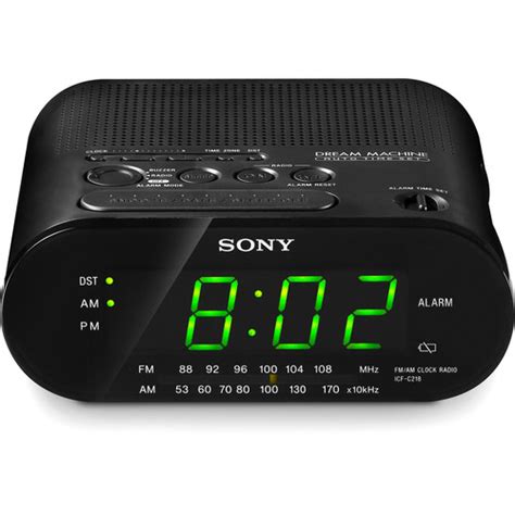 sony alarm clock radio manual
