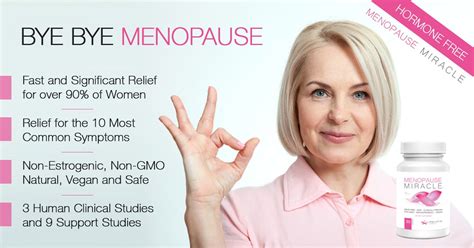 menopause miracle fast natural and clinically proven relief ~ pink lotus elements