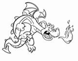 Dragon Coloring Evil Fierce Coloringcrew Pages Dragons Dibujo Book sketch template