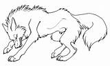 Coloring Wolf Pages Printable Print sketch template
